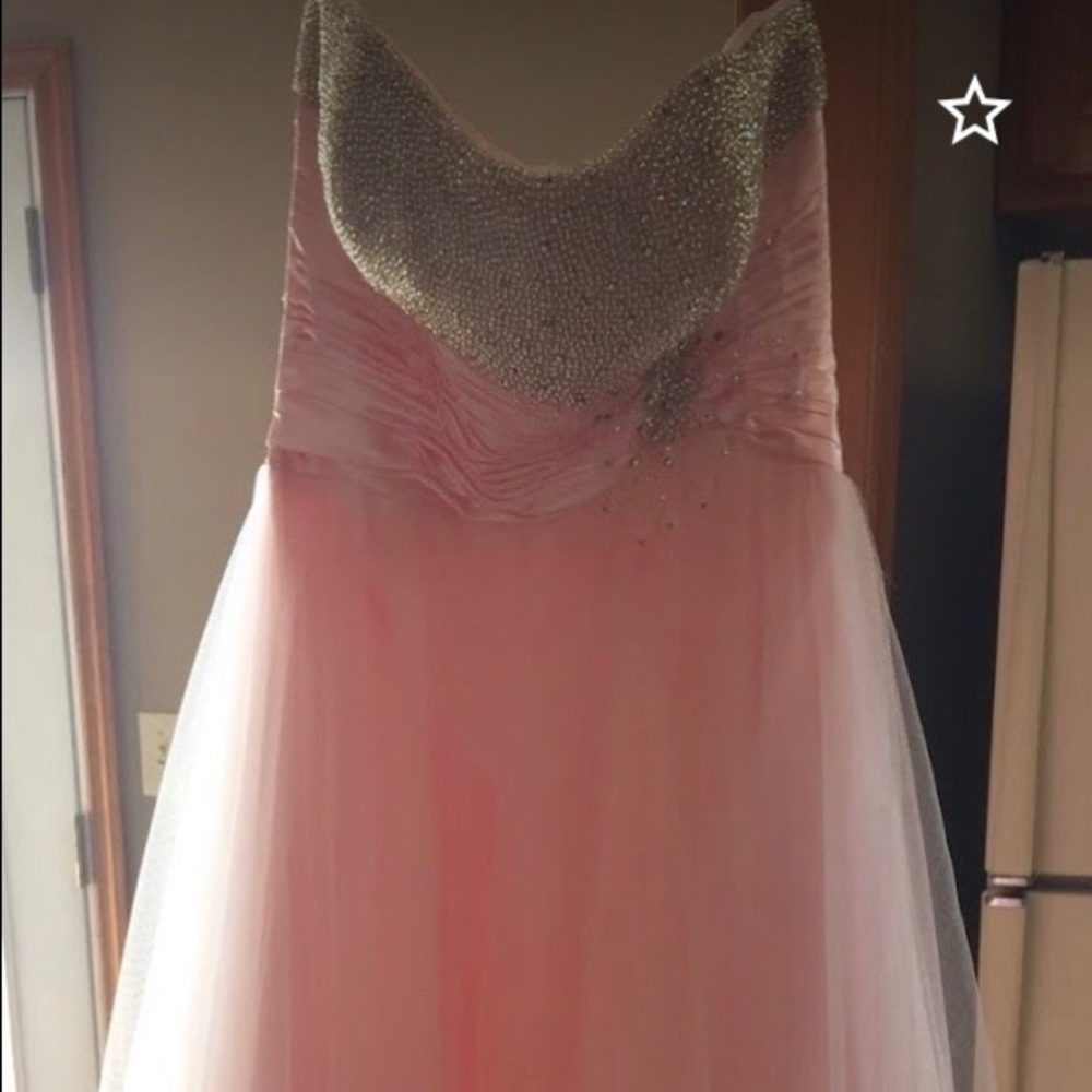 Camille La Vie Princess Ballgown Tulle Prom Dress